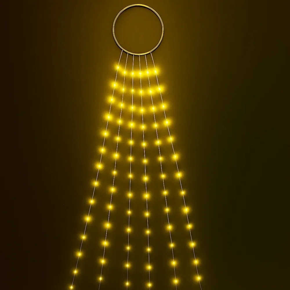Світлодіодна гірлянда CASA Deco кінський хвіст 160 Micro-LED 1.6 м теплий білий
