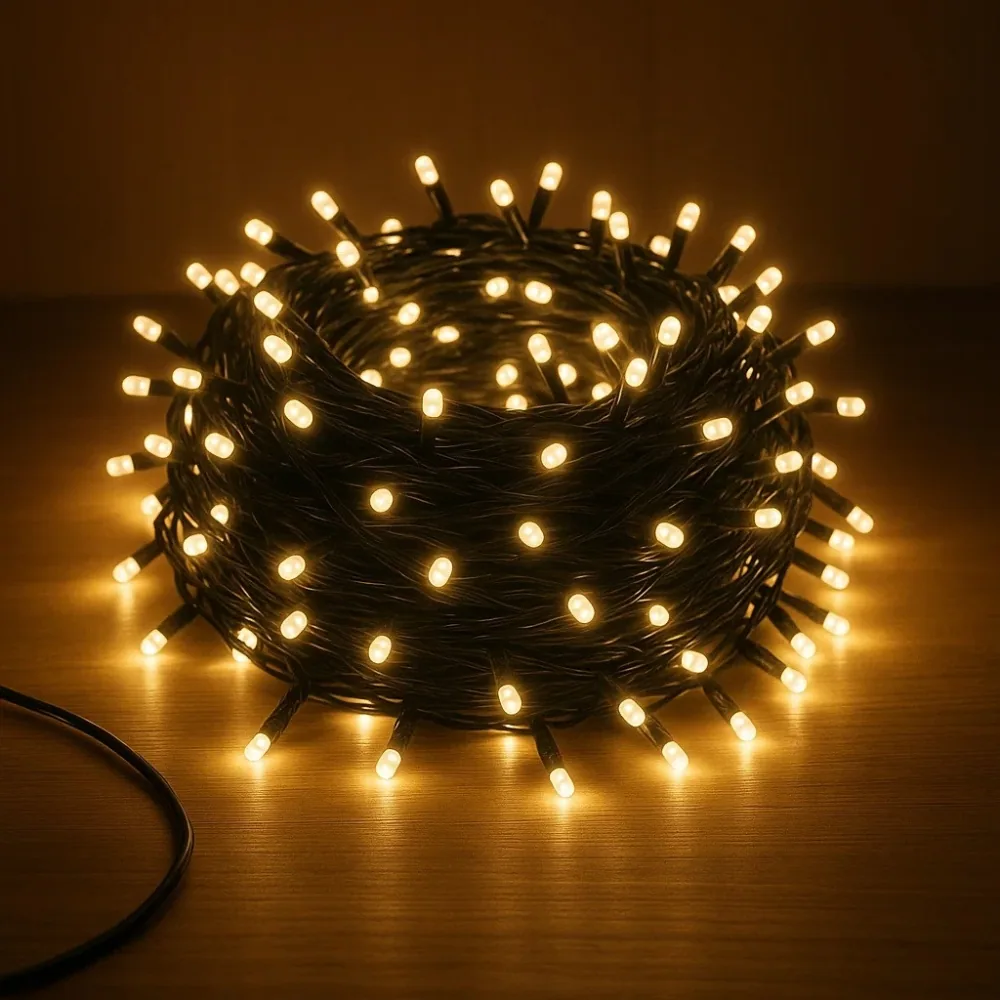 Світлодіодна гірлянда CASA Deco 120 LED 19.5 м теплий білий
